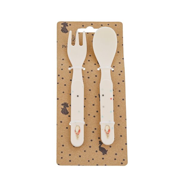 Peter Rabbit Flopsy Fork and Spoon Set