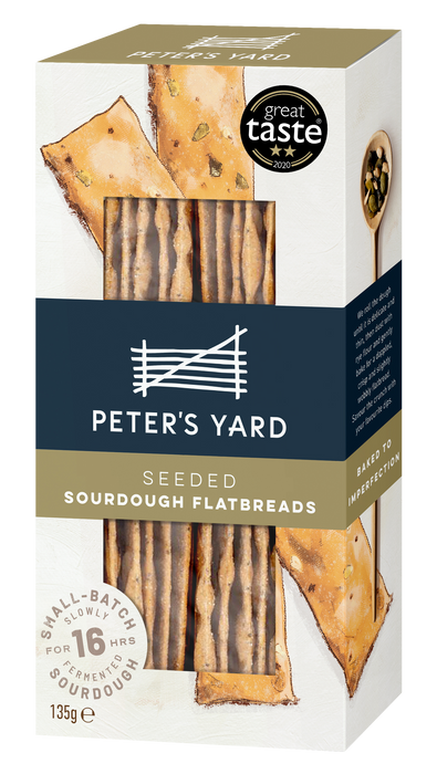 Peters Yard Box Of Sourdough Seeded Flatbreads