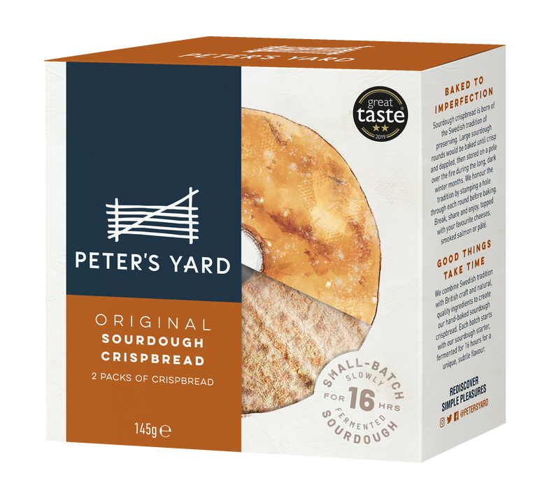 Peters Yard Original Box Of Sourdough Crispbread