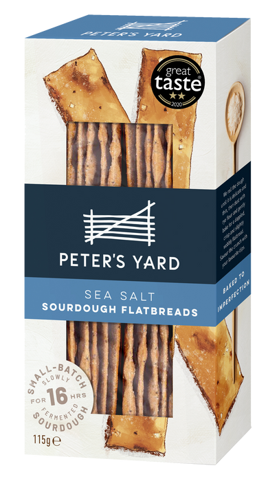Peters Yard Box Of Sourdough Salted Flatbreads
