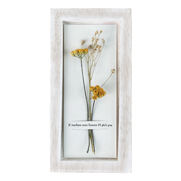 East of India Box Frame - If Mothers Were Flowers