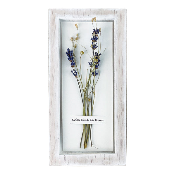 East of India Long Box Frame - Gather Friends Like Flowers