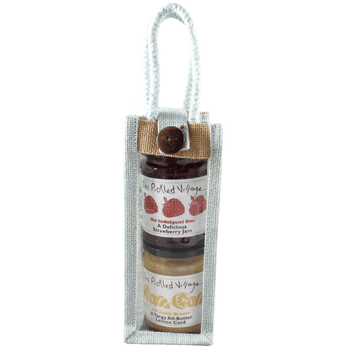 The Pickled Village Morning Duo Jute Gift Bag