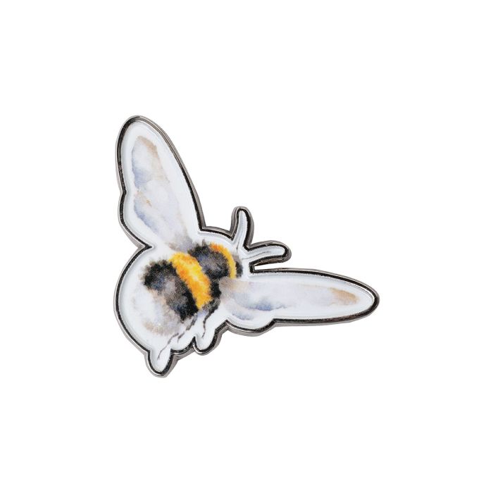 Wrendale 'Flight of the Bumblebee' Bee Pin Badge
