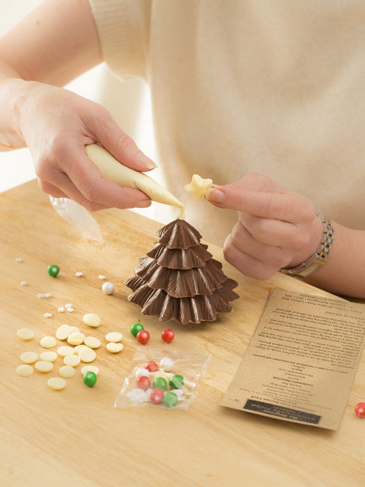 The Gourmet Chocolate Pizza Company Make Your Own Christmas Tree Kit