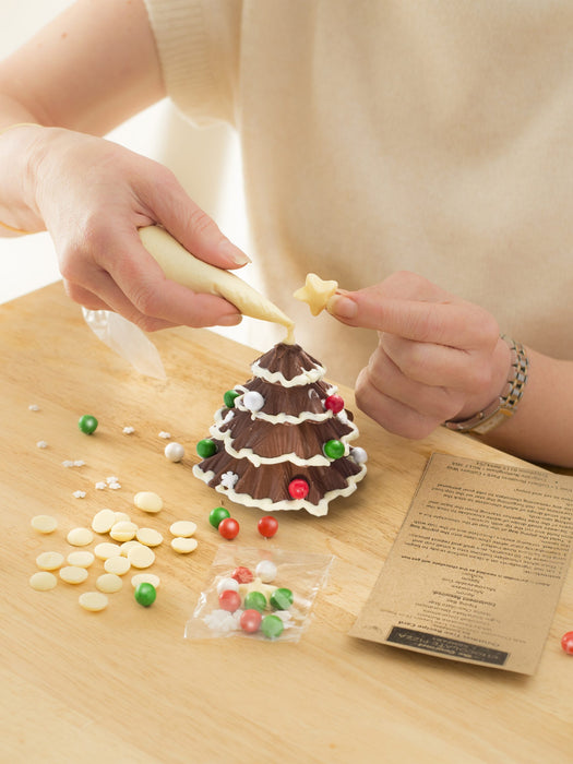 The Gourmet Chocolate Pizza Company Make Your Own Christmas Tree Kit