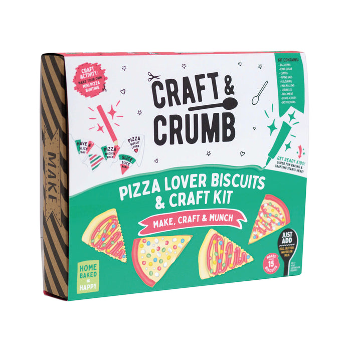 Craft & Crumb Pizza Biscuit Craft And Bake Kit