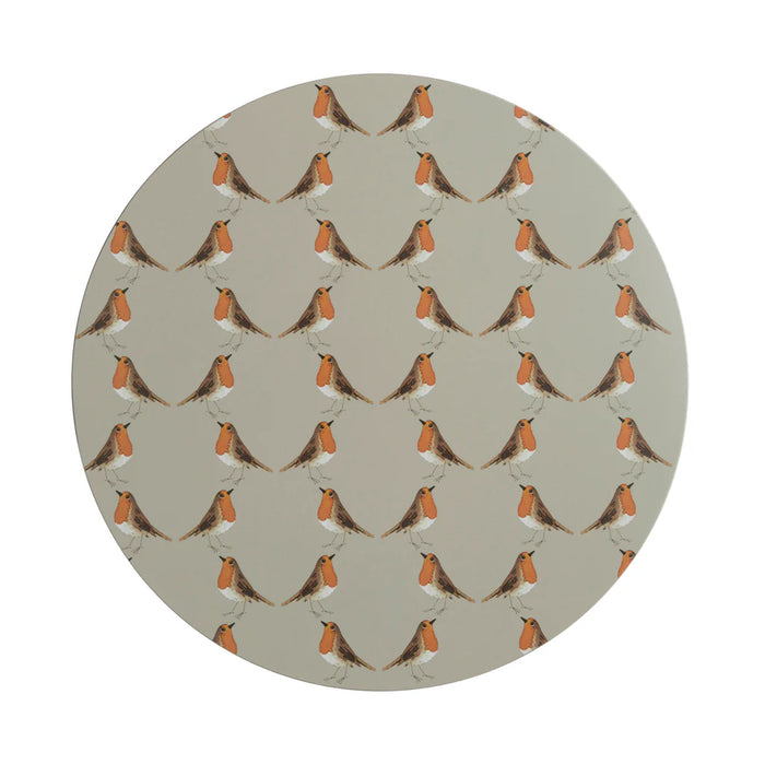 Sophie Allport Circular Robin Placemats (Set of 4)