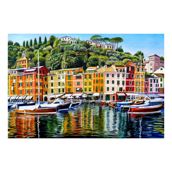 Portofino on Reflection 1000 Piece Jigsaw Puzzle