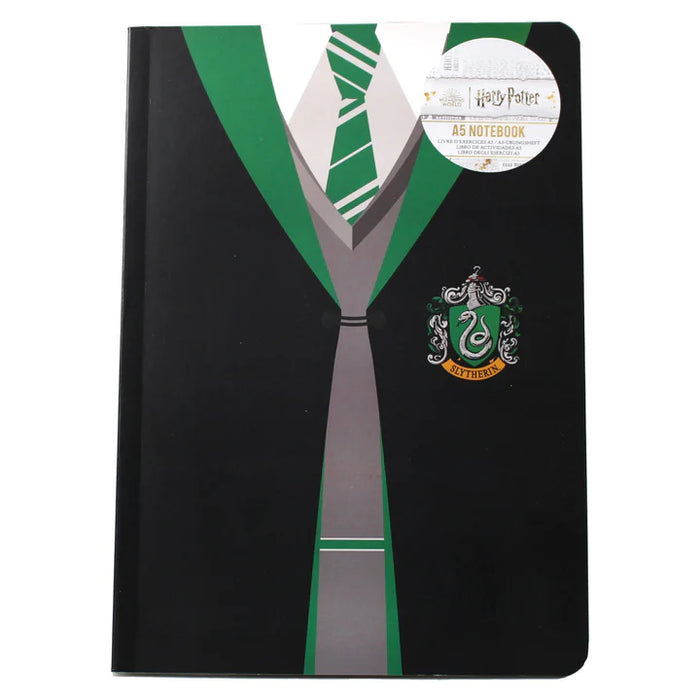 Harry Potter Slytherin Uniform Soft A5 Notebook