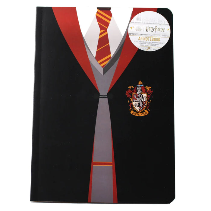 Harry Potter Gryffindor Uniform Soft A5 Notebook