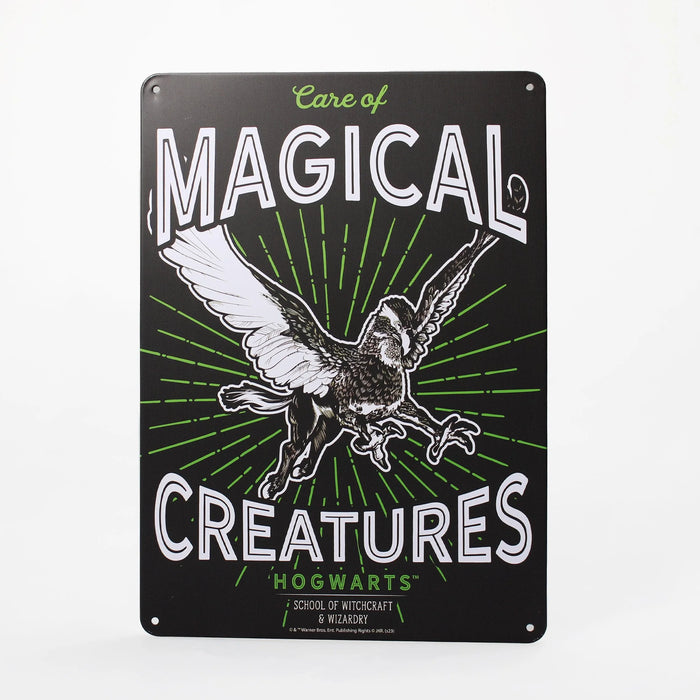 Iron Creatures. Sign Harry Potter Magical Creatures Tin A5 Sign — Maple Gifts