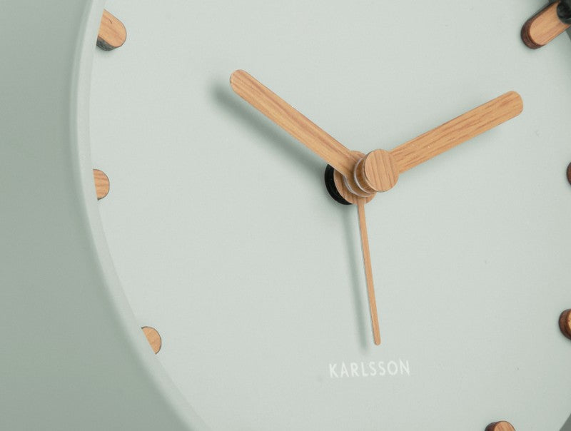 Present Time Greyed Jade Alarm Clock Grace