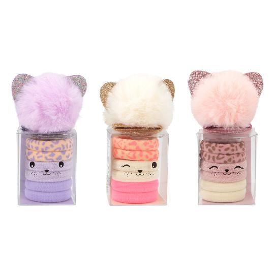 Princess Mimi Elastic Hairband Set Cat