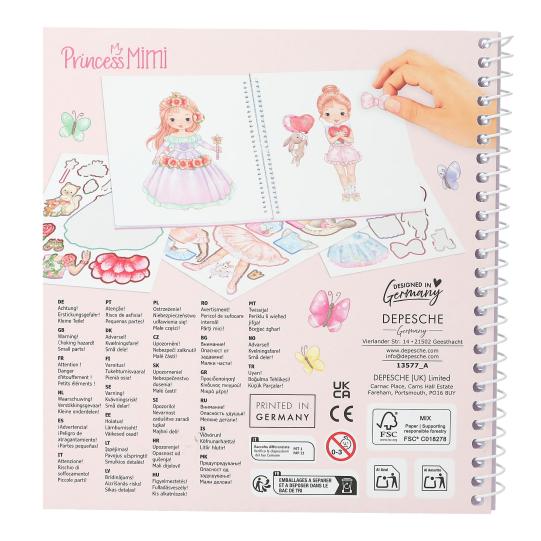 Princess Mimi Sticker Book Dress Me Up