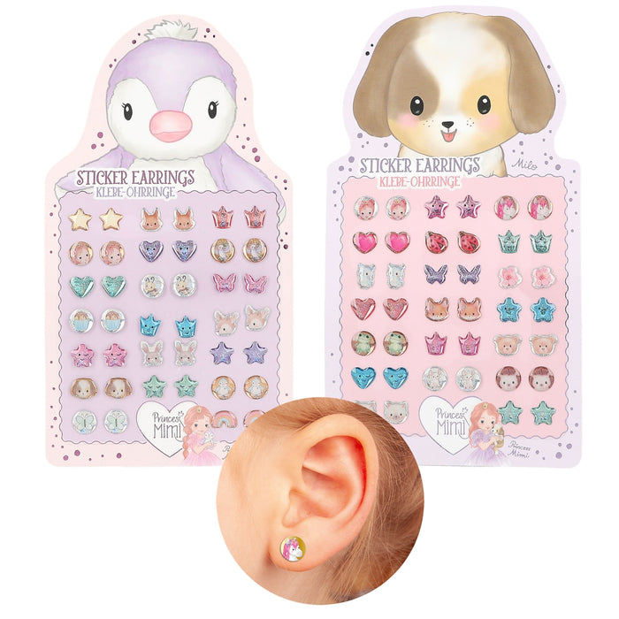 Princess Mimi Sticker Earrings