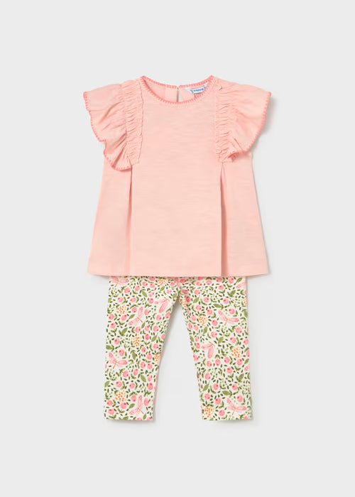Mayoral Girls Blossom Print Leggings Set