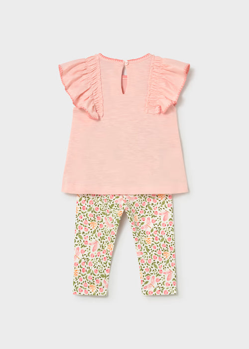 Mayoral Girls Blossom Print Leggings Set