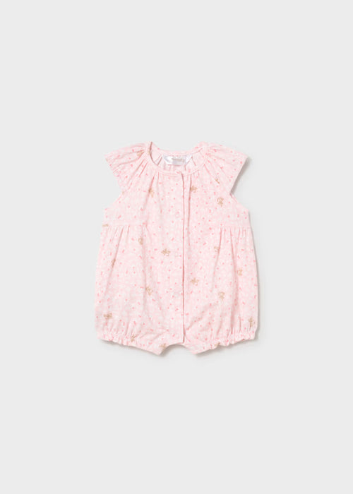 Mayoral Layette Girl Baby Rose Romper