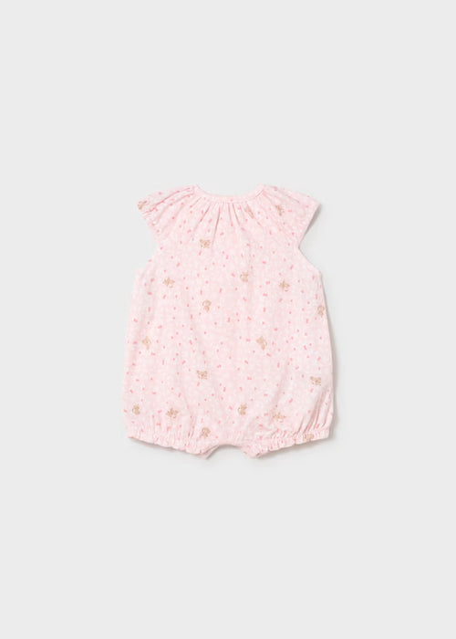 Mayoral Layette Girl Baby Rose Romper