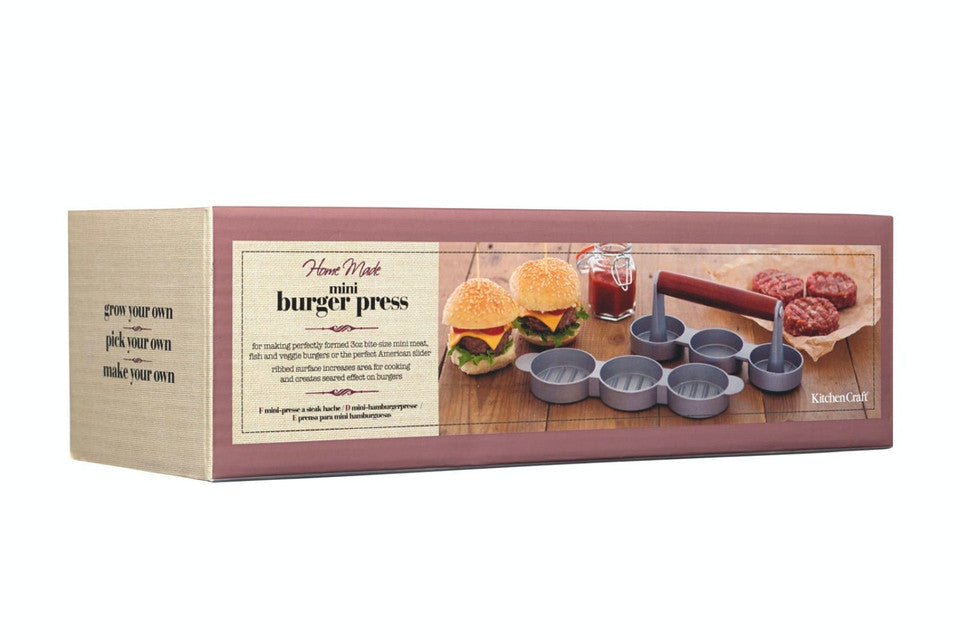 KitchenCraft Home Made Mini Burger Press