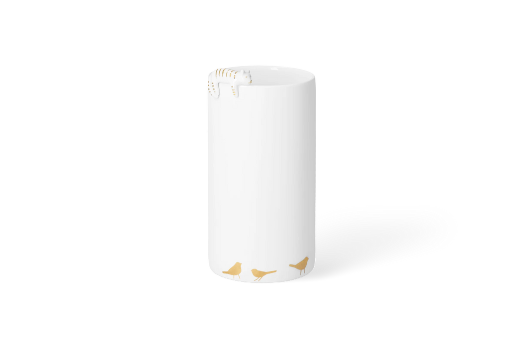 Räder Embossed Cat Tealight Holder