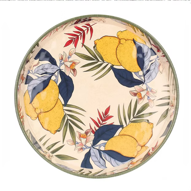 Räder Limu Round Melamine Outdoor Serving Tray 35cm