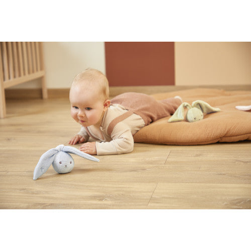 Kaloo Rabbit Rattle Ball Blue