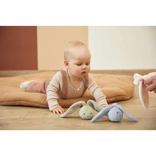 Kaloo Rabbit Rattle Ball Green