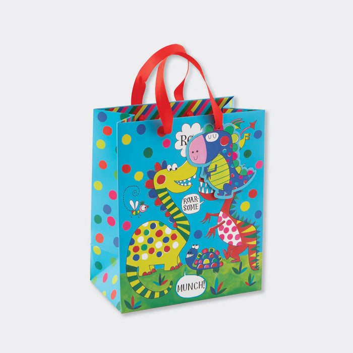 Rachel Ellen Dinosaur Medium Gift Bag