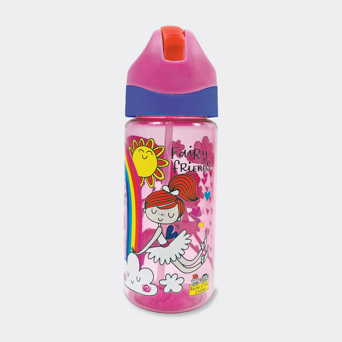 Rachel Ellen Drinks Bottle With Straw - Fairy Friends