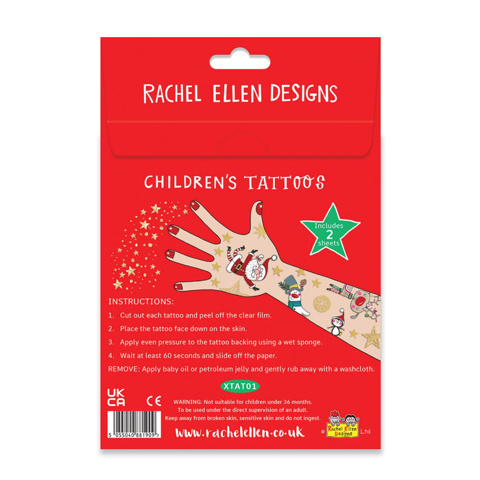 Rachel Ellen Christmas Tattoos