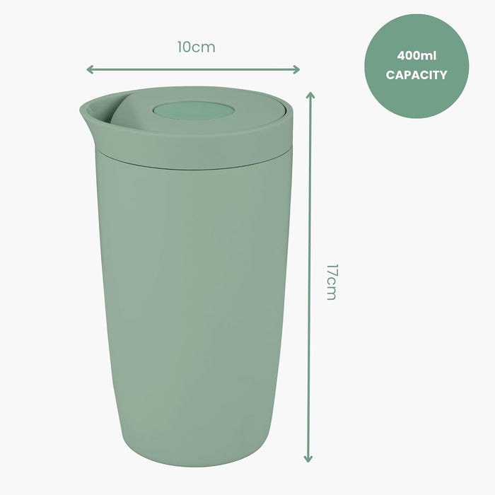 Radius Travel Cup In Sage Green