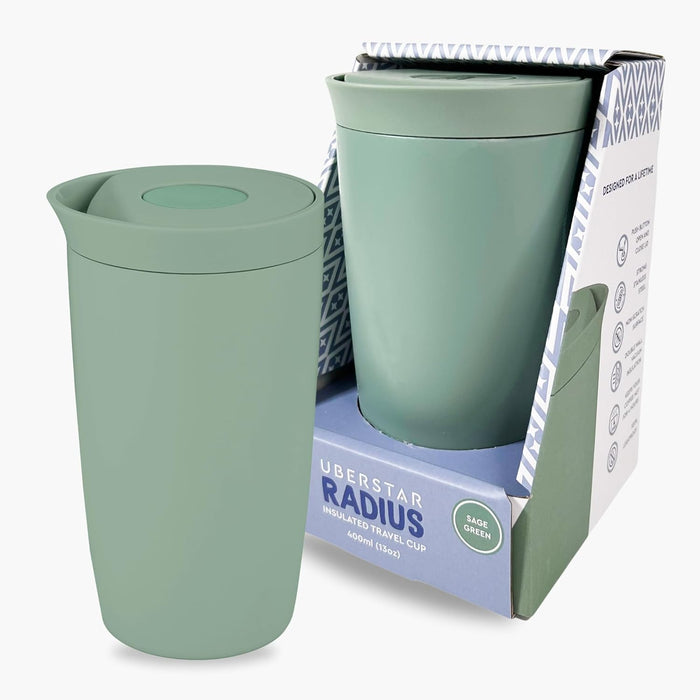 Radius Travel Cup In Sage Green