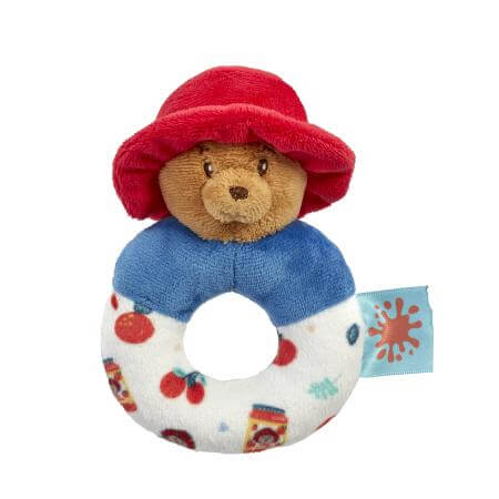 Rainbow Designs Paddington Baby Ring Rattle
