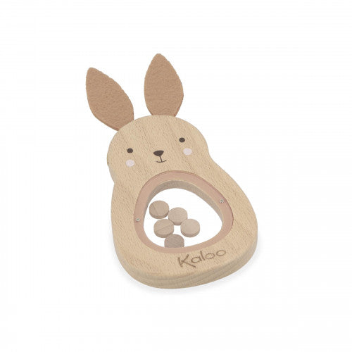 Kaloo Rattle for his wooden rabbit