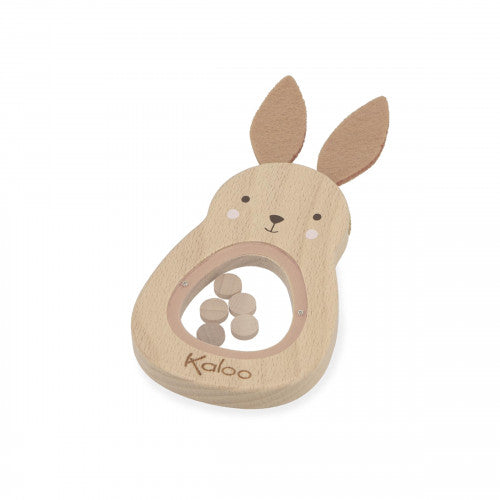 Kaloo Rattle for his wooden rabbit