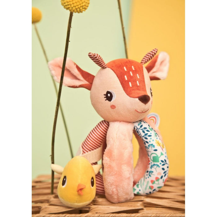 Lilliputiens Stella The Fawn Rattle With Handles