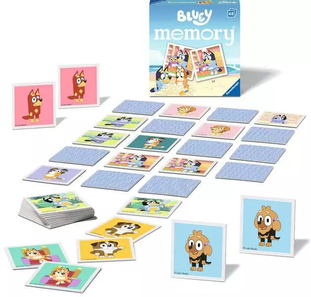 Ravensburger Bluey Mini Memory Game