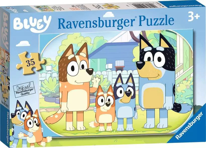 Ravensburger Children’s Puzzle Family Time Bluey 35 Pieces Jigsaw