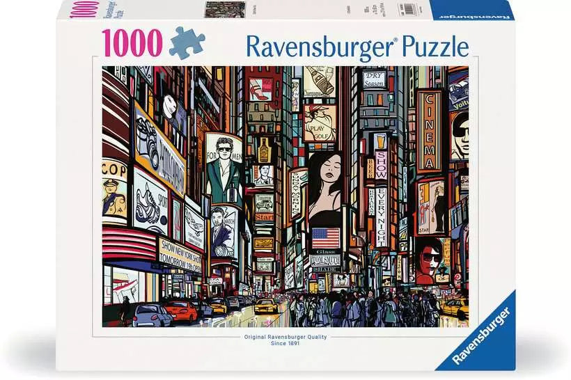 Ravensburger Colourful New York 1000 Piece Jigsaw Puzzle — Maple Gifts