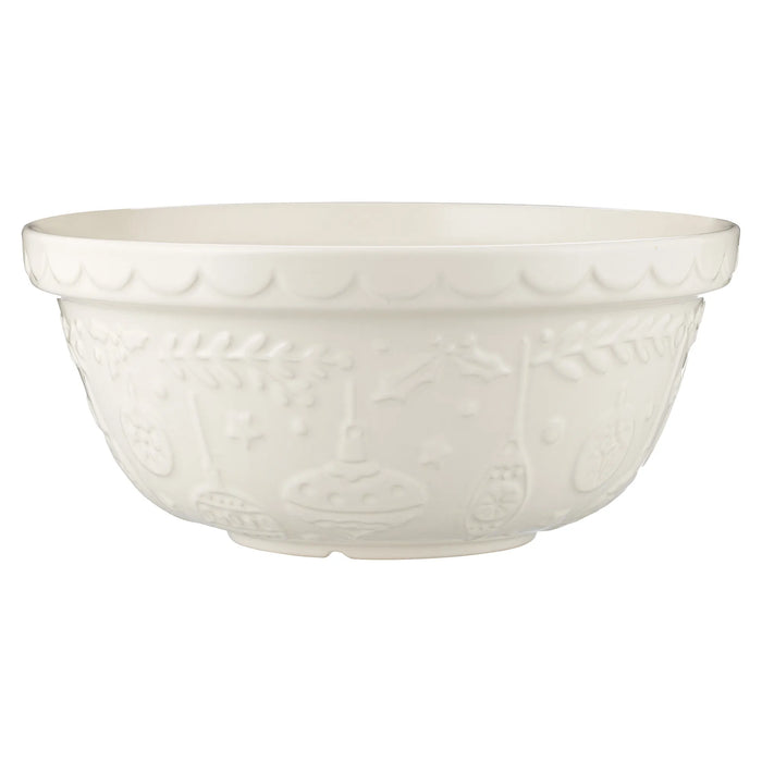 The Rayware Group Merry & Bright Cream Mixing Bowl