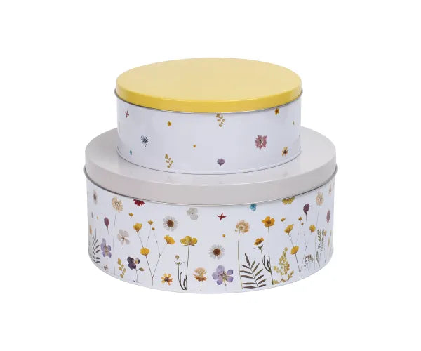 The Rayware Group Botanics Set Of 2 Cake Tins