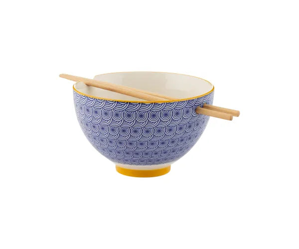 The Rayware Group World Foods 16cm Noodle Bowl With Chopsticks