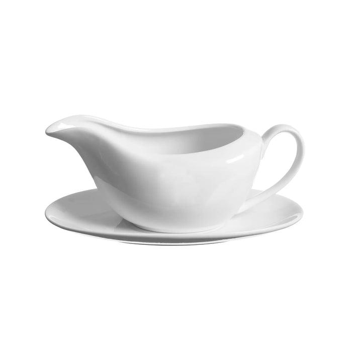 The Rayware Group Simplicity Gravy Boat And Saucer