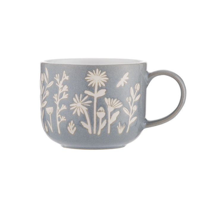 The Rayware In The Meadow Blue Daisy Mug 400ml