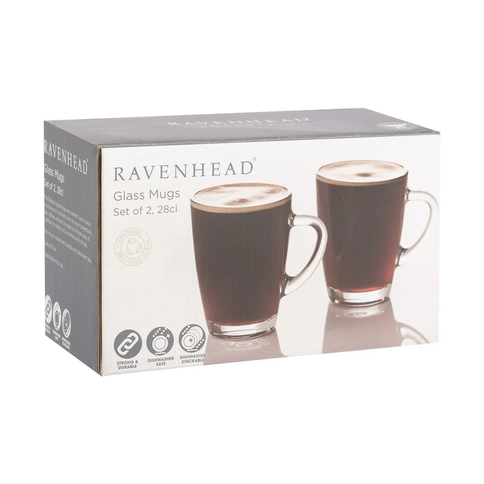 The Rayware Group Entertain Mugs Set Of 2 28cl