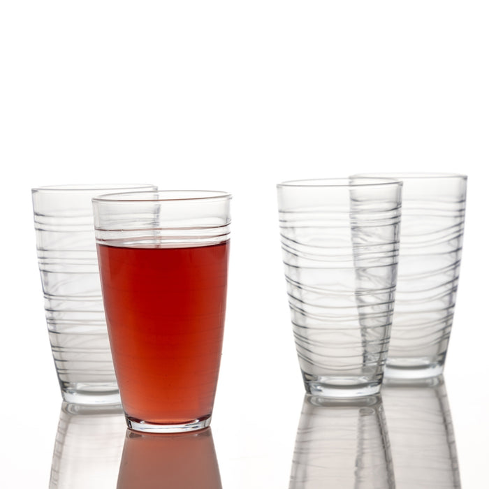 Rayware Glassware The Rayware Group Essentials Swirl Super Hiball Slv4 48cl — Maple Gifts