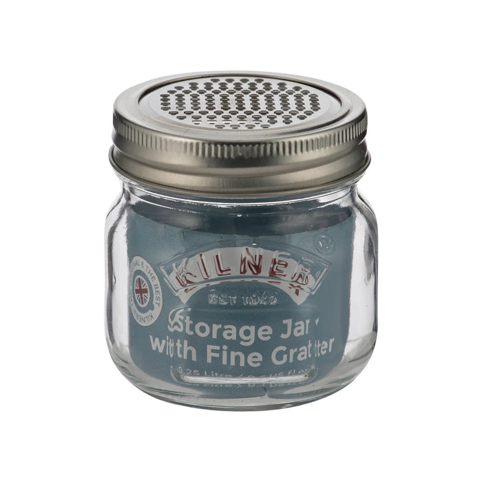 The Rayware Group Storage Jar & Fine Grater Lid 0.25 Litre