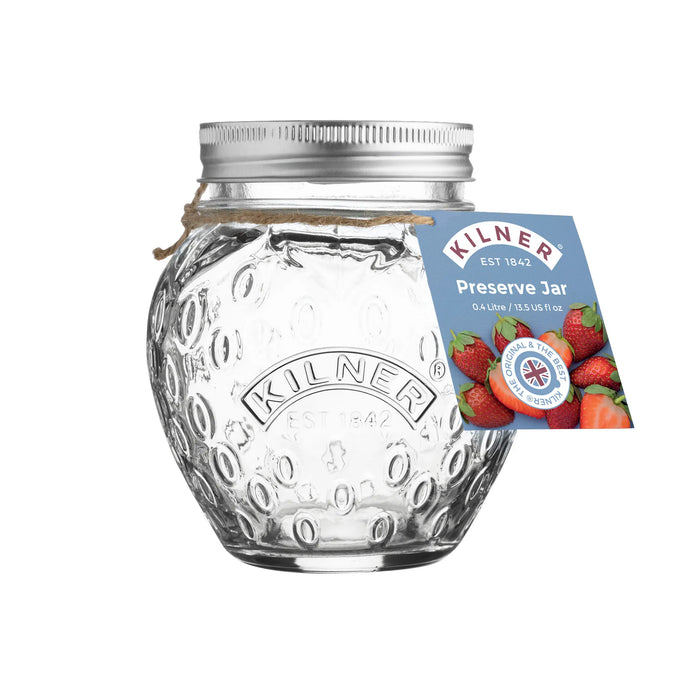 The Rayware Group Strawberry Fruit Preserve Jar 0.4 Litre